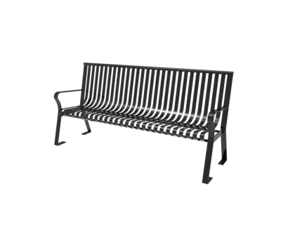 black bench metal