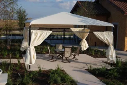 shade for gazebo