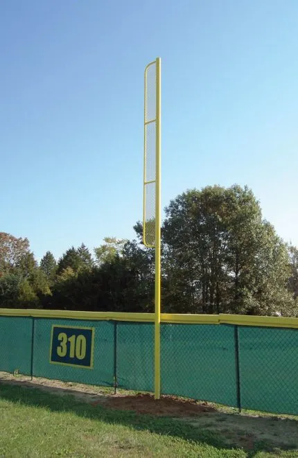 foul post for baseball field