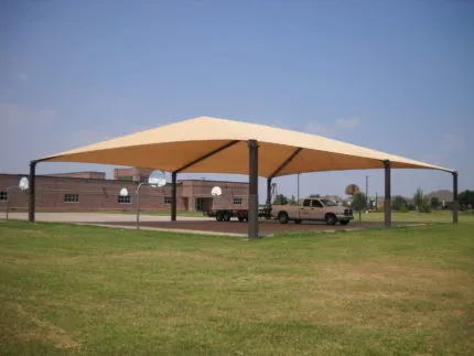 shade for basketball court