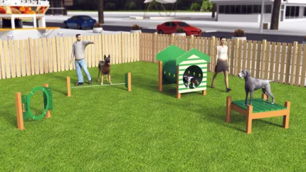 dog-park-simulation